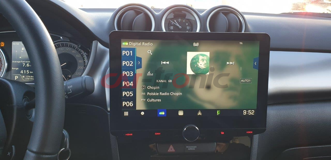 Stacja multimedialna 2DIN Kenwood DMX9720XDS, DAB +. Android Auto, CarPlay.