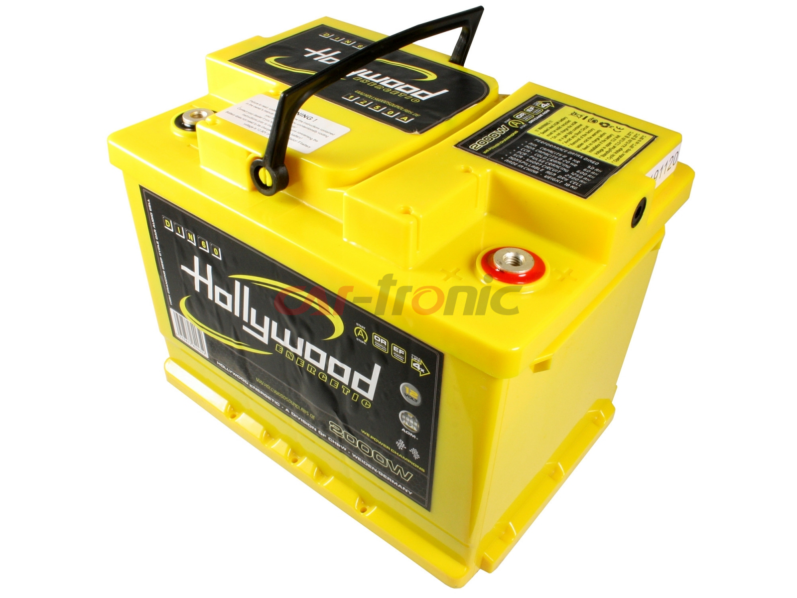 Akumulator Hollywood 12V, 2000W, 60Ah