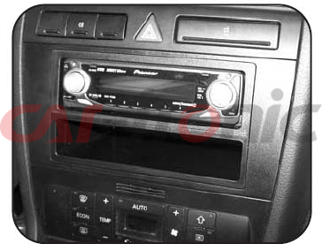 Ramka 2 ISO Audi A4 2000-2001 Symphony NAVIGATION PLUS