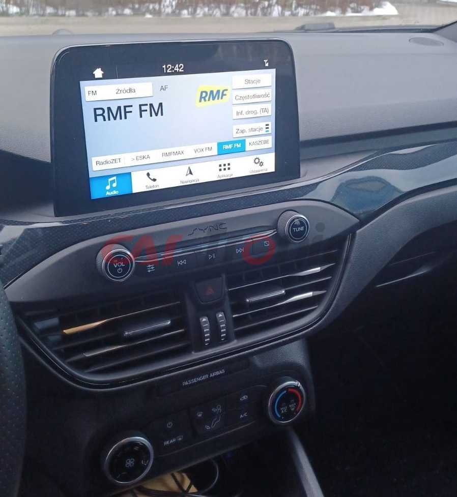 Interfejs Wideo Ford Sony SYNC 3