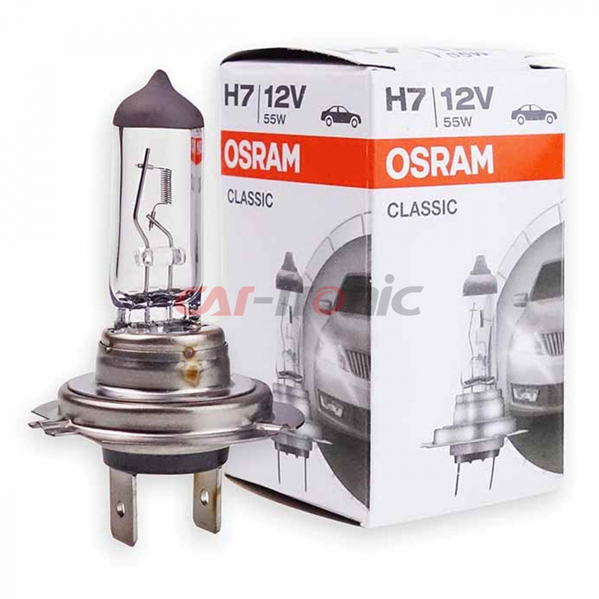 Żarówka halogenowa Osram Classic H7 12V 55W PX26D