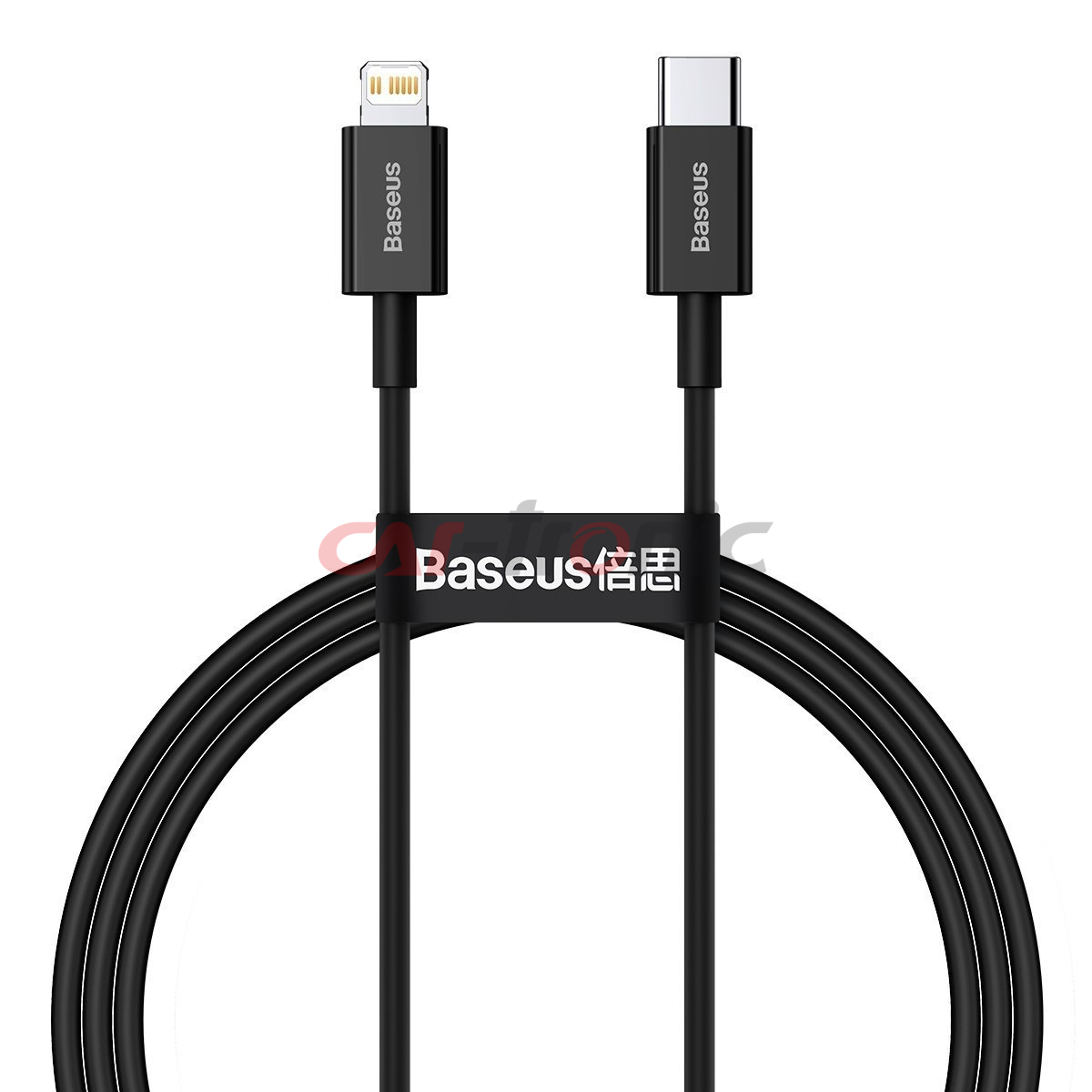 Kabel USB-C na Lightning Baseus Superior Series, 20W, PD, 1m czarny