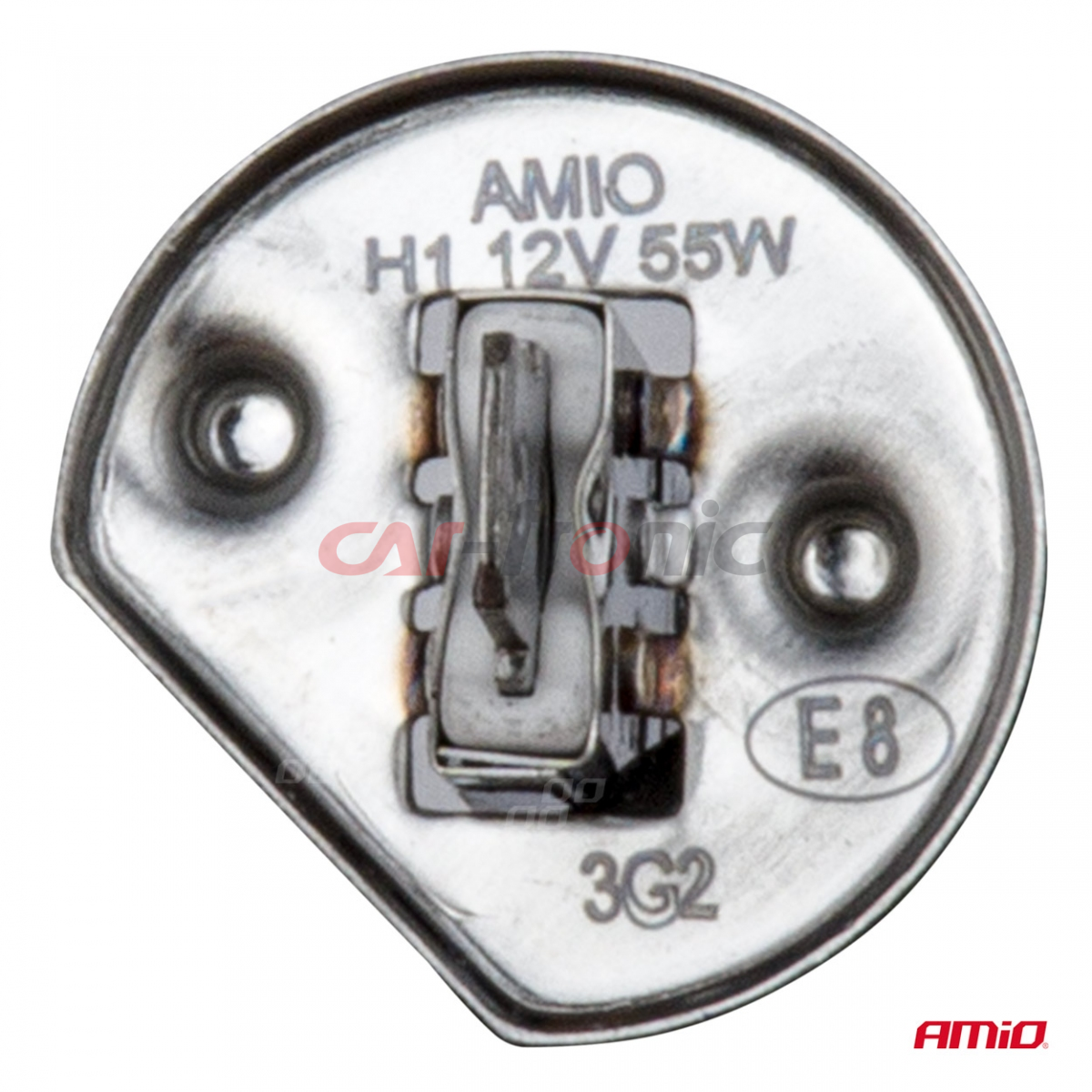 Żarówka halogenowa H1 12V 55W 1szt. blister AMIO-03358