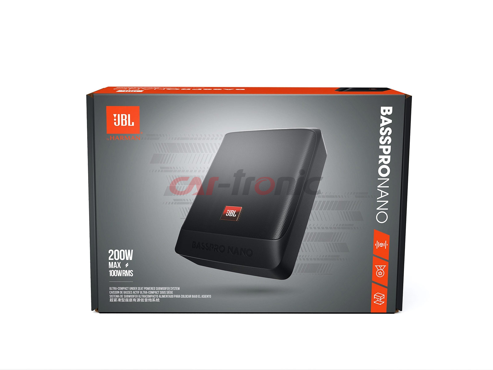 Ultrakompaktowy aktywny subwoofer JBL BASSPRO NANO 6