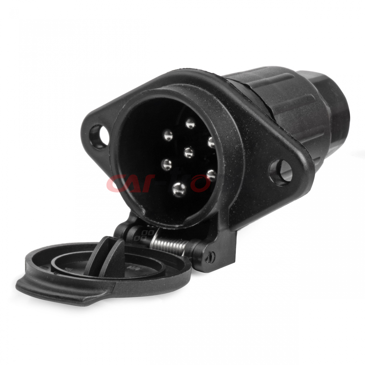 Gniazdo przyczepy 7 PIN Typ N 24V TIR AMIO-03221