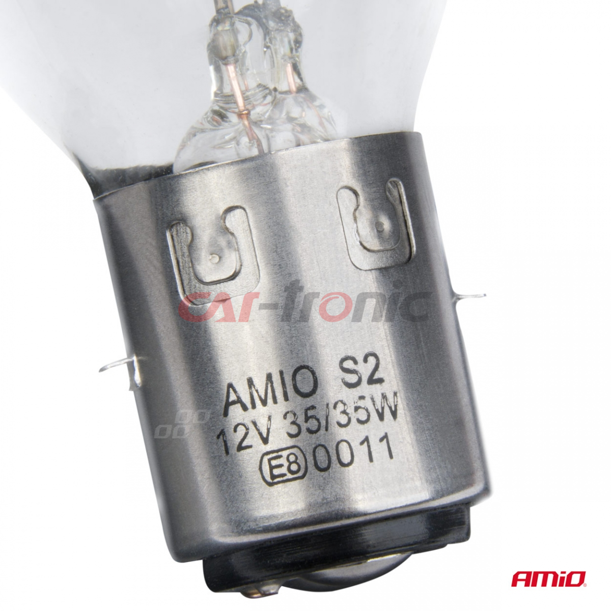 Żarówka halogenowa S2 12V 35/35W BA20d AMIO-03368