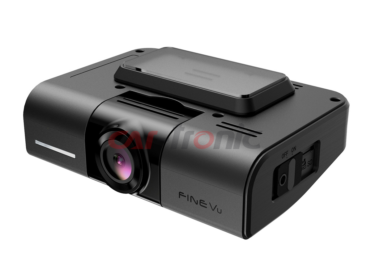 Wideorejestrator FineVu GX1000, QHD+QHD, Sony Starvis, HDR, WiFi, GPS, Fotoradary, karta 128 GB