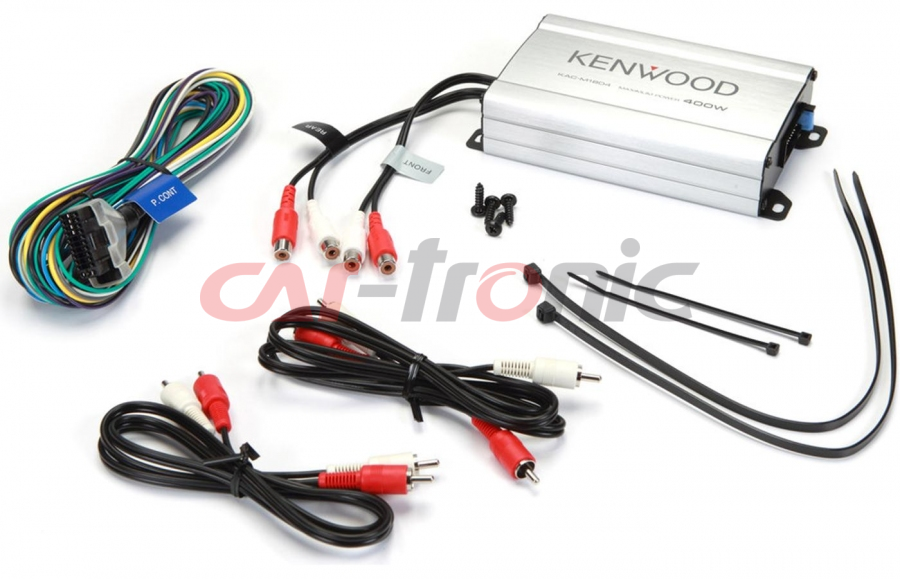 Kenwood KAC-M1804 4-kanałowy cyfrowy wzmacniacz