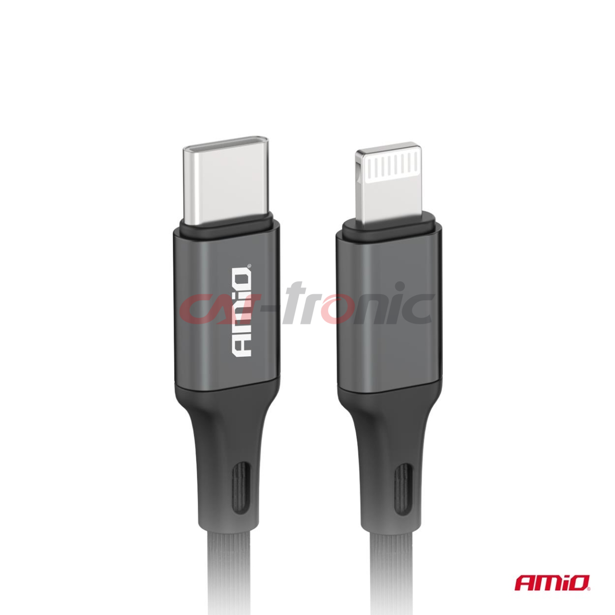 Kabel do ładowania USB-C - LIGHTNING IPHONE PD 20W 100cm FullLINK AMIO-03904