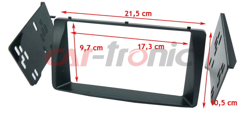 Ramka radiowa 2 DIN Toyota Corolla 2001 - 2007