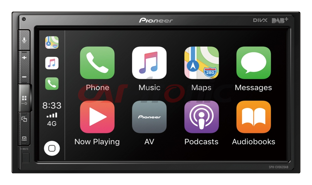 Stacja multimedialna Pioneer SPH-EVO62DAB-UNI. Apple CarPlay i Android Auto