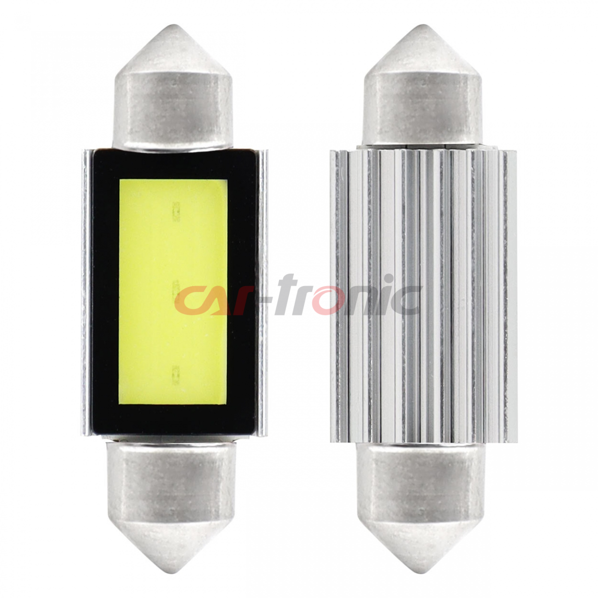 Żarówki LED CANBUS COB3 Festoon C5W C10W C3W 39mm White 12V AMIO-01640