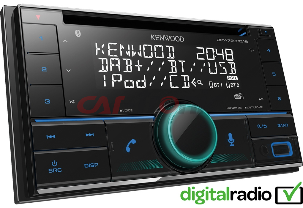 Radio samochodowe 2 DIN Kenwood DPX-7200DAB