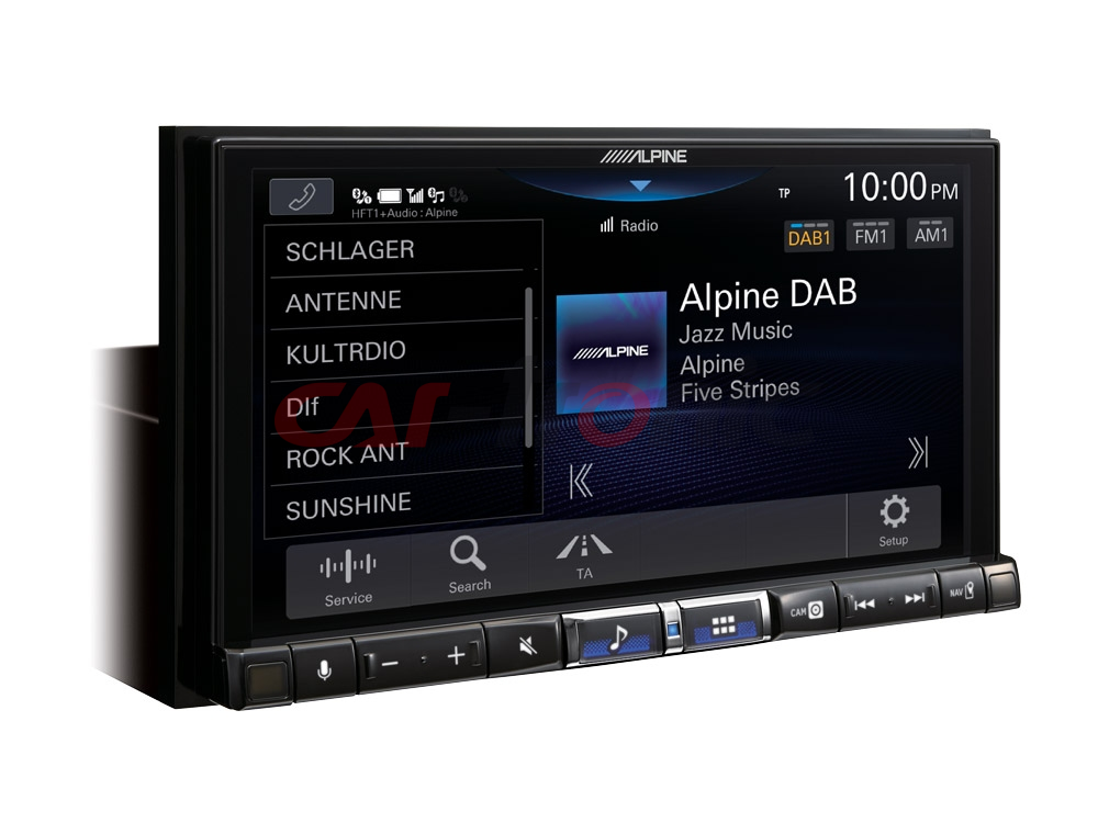 Stacja multimedialna 2 DIN Alpine ILX-705D. Apple CarPlay i Android Auto