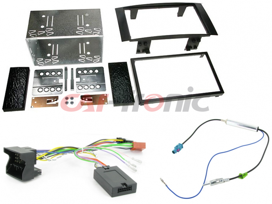 Zestaw montażowy 2 DIN do VW Touareg 2004->