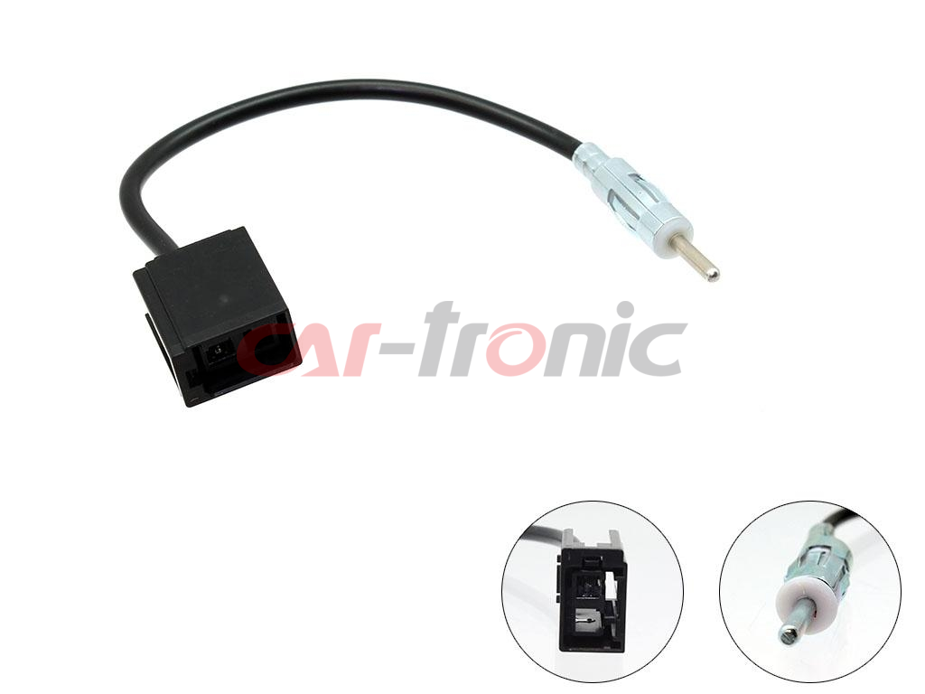 Adapter antenowy Volvo S40, S60, S80, V40, C70, V70, XC70. Wtyk DIN.