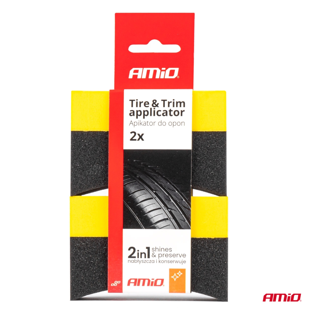 Autonrenkaan levityssienisarja, 2 kpl AMIO-04018