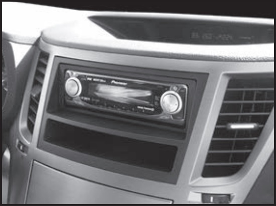 Radion kehys 1 DIN Subaru Legacy, Outback 2009-2015