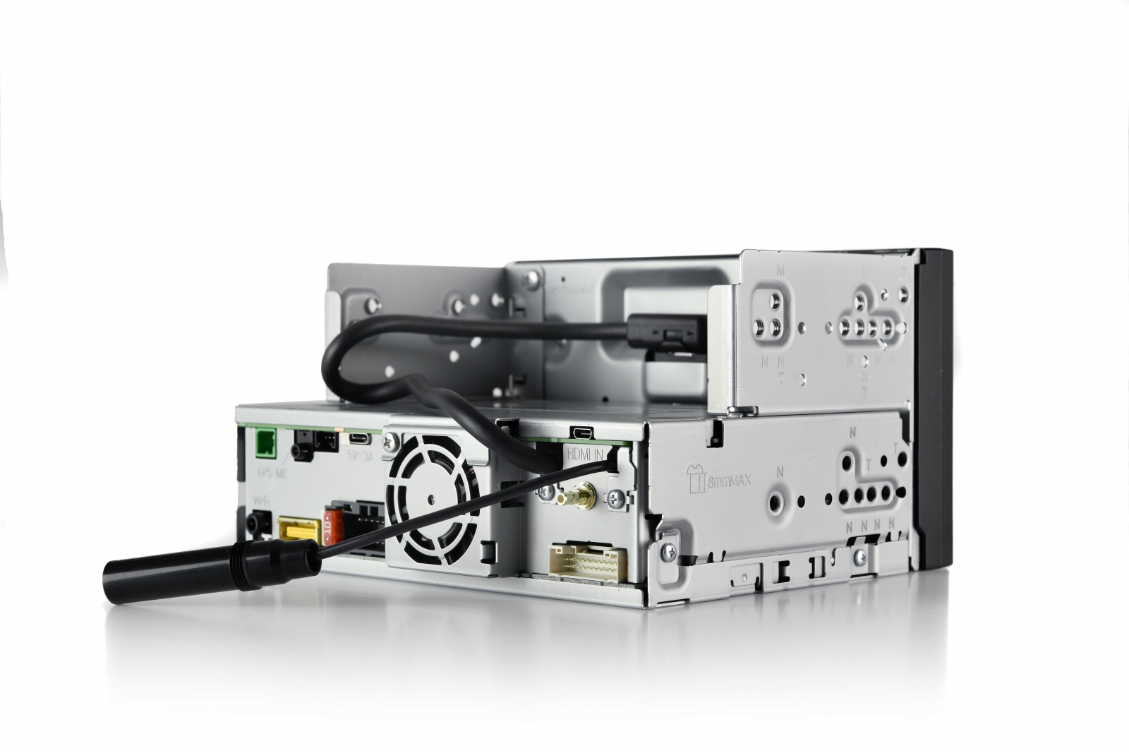 SPH-EVO64DAB 2-DIN-multimedia-asema. Apple CarPlay- ja Android Auto -yhteensopiva.