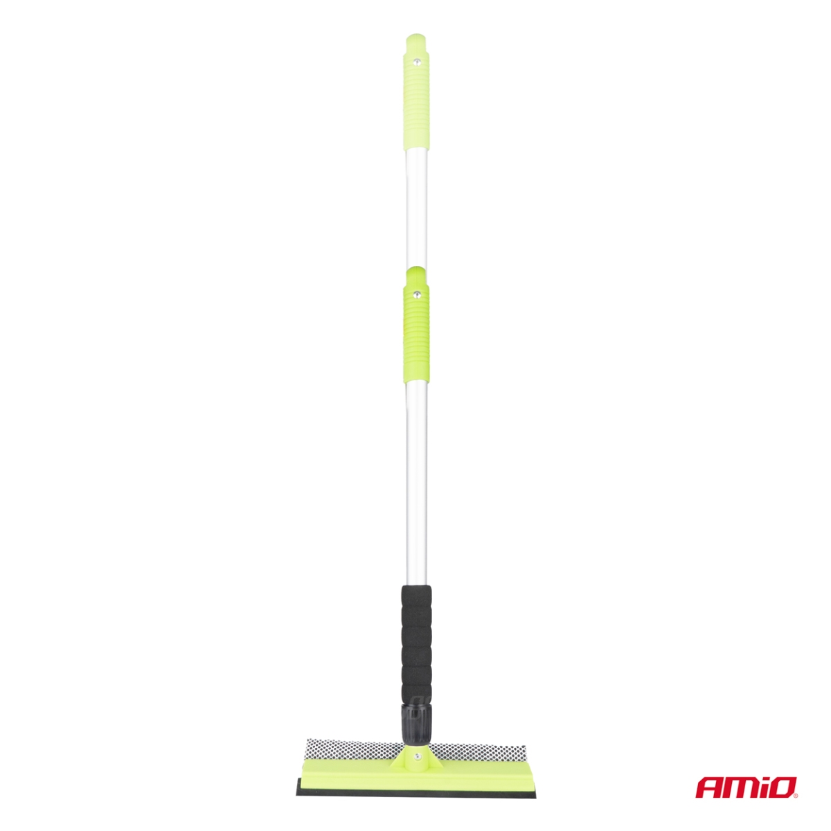 Myjka do szyb okien luster + ściągaczka do wody teleskopowa aluminiowa 55/80 cm AMIO-03856