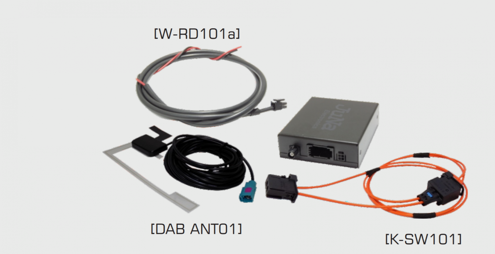 Modulo DAB JUNA JRDAB-01 per Audi RMC,3G BASIC,3G,3G+
