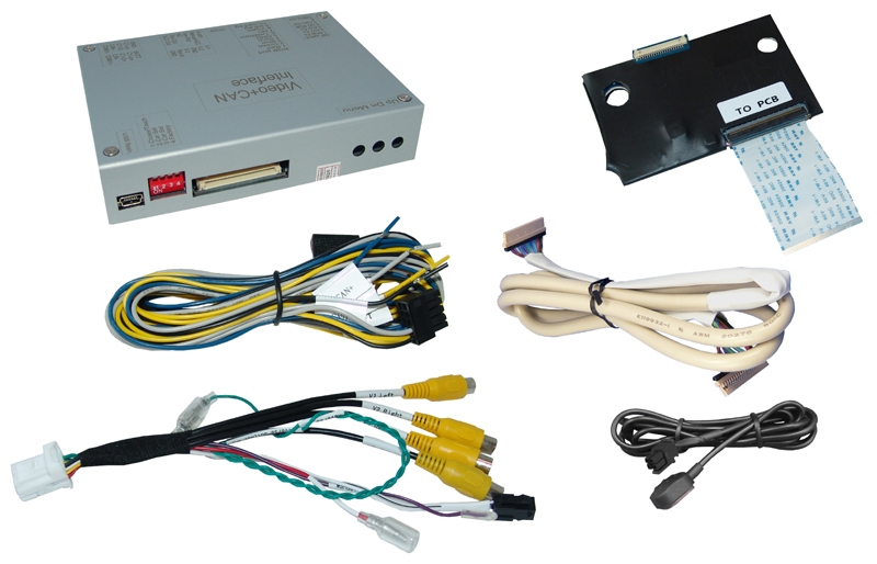 Adapter for rear view camera Jeep Compass, Renegade, Wrangler 2018 -> Uconnect 8.4.