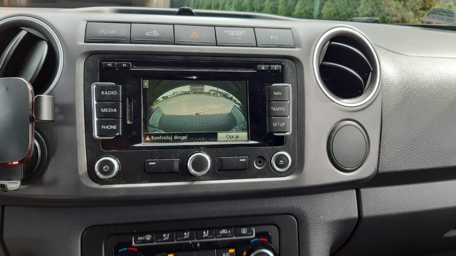 Interface for connecting a rear view camera VW, Skoda, Seat RNS510, Columbus, Trinax