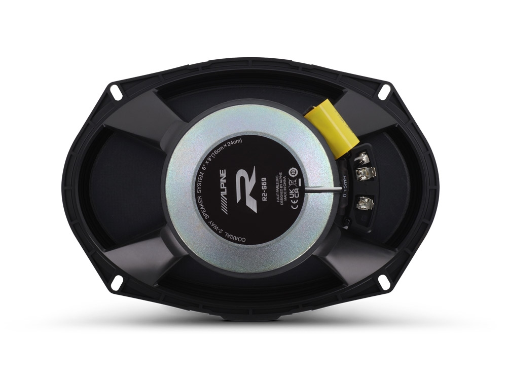 ALPINE R2-S69 bilhøyttalere koaksiale 2-veis høyttalere 100W RMS 6x9" (16 x 24 cm)