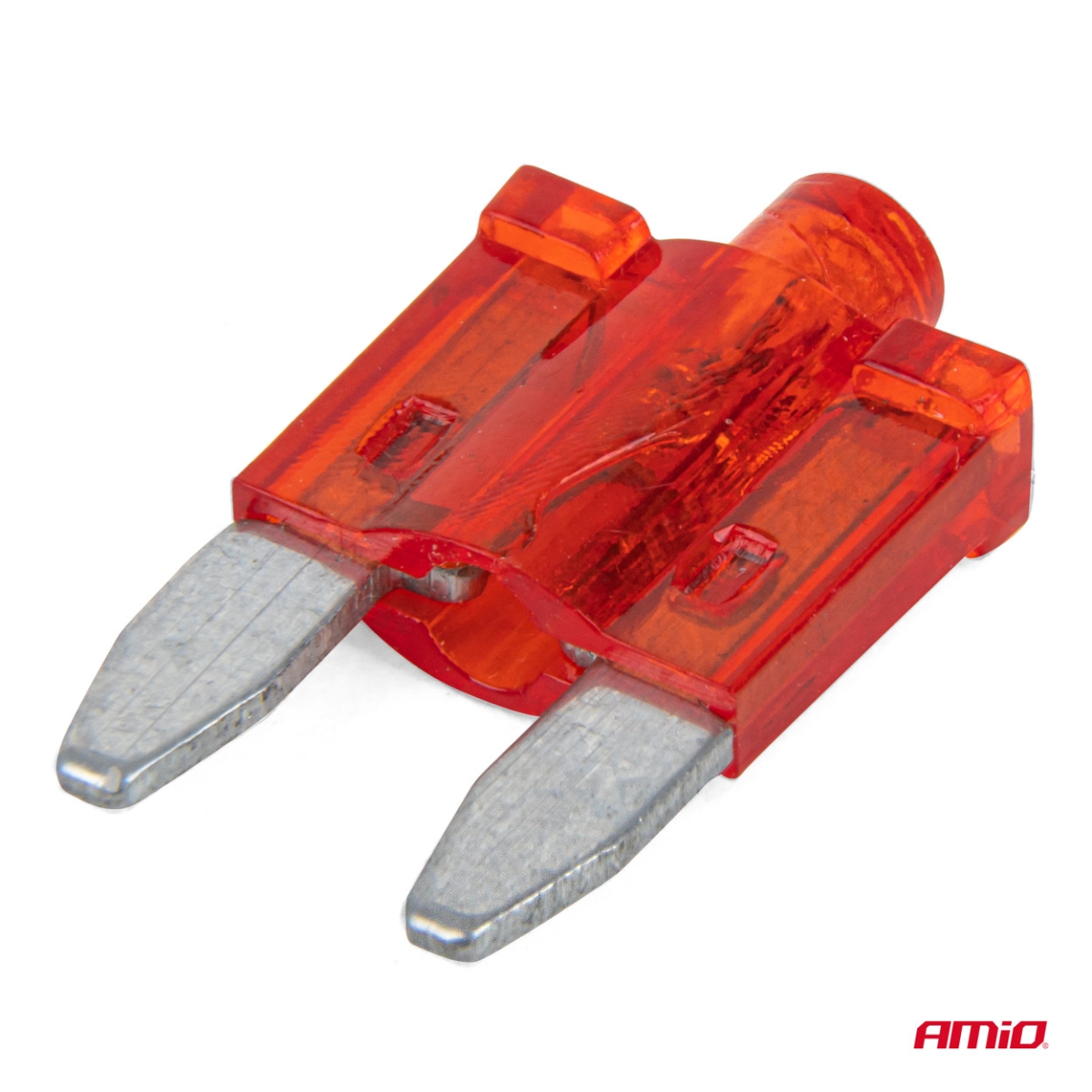 Mini fusibili per auto con diodo LED 10 pezzi AMIO-04340