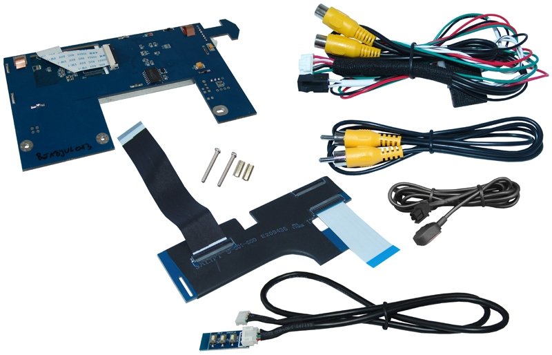 Adapter for rear view camera Fiat 500 2016 ->, 500L, 500X 2017 -> Navigation 7 inches.