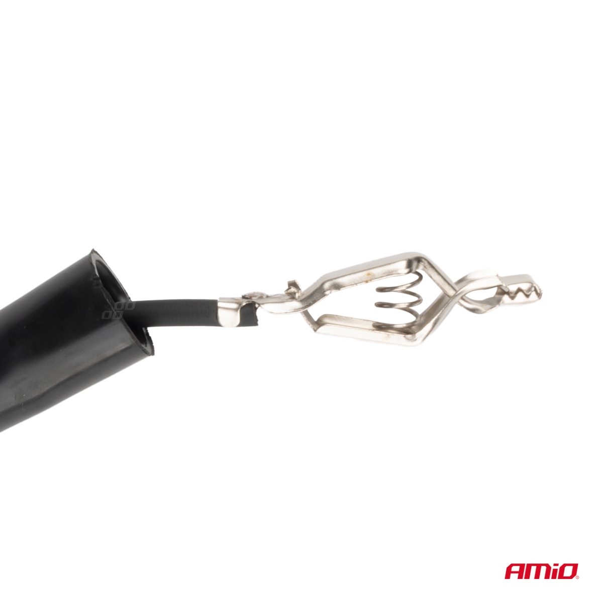 Tester di tensione per auto con pinza a coccodrillo 6-24V AMIO-04273