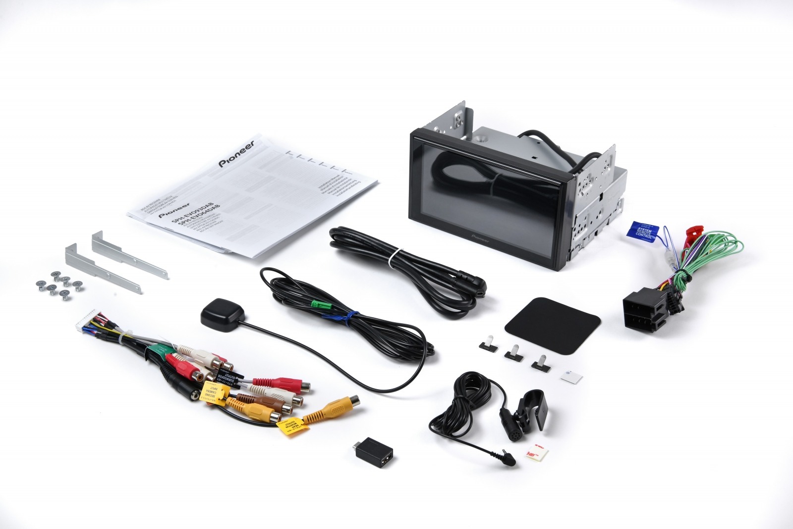 SPH-EVO64DAB 2-DIN-multimedia-asema. Apple CarPlay- ja Android Auto -yhteensopiva.