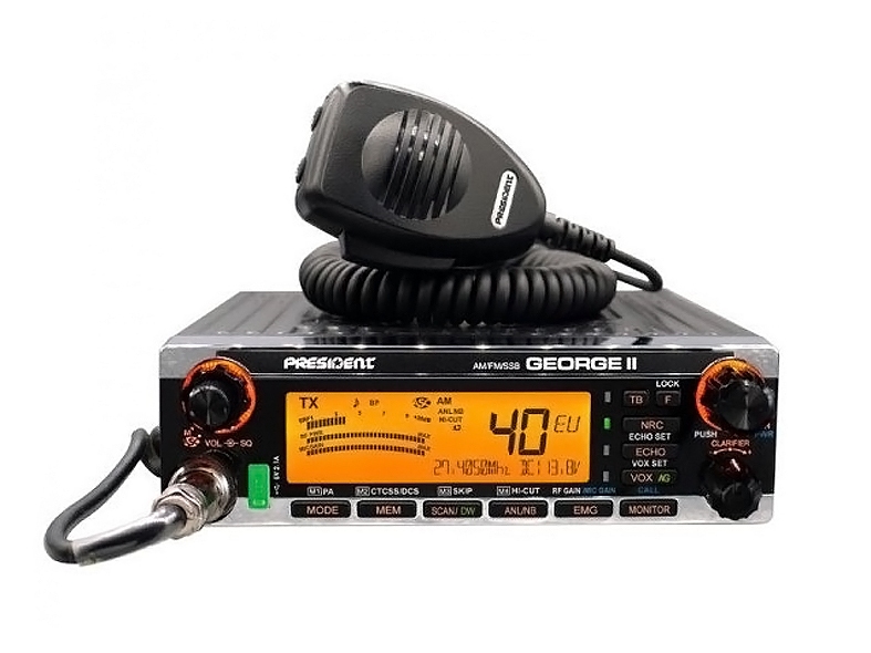 CB-radion presidentti George II AM/FM/SSB