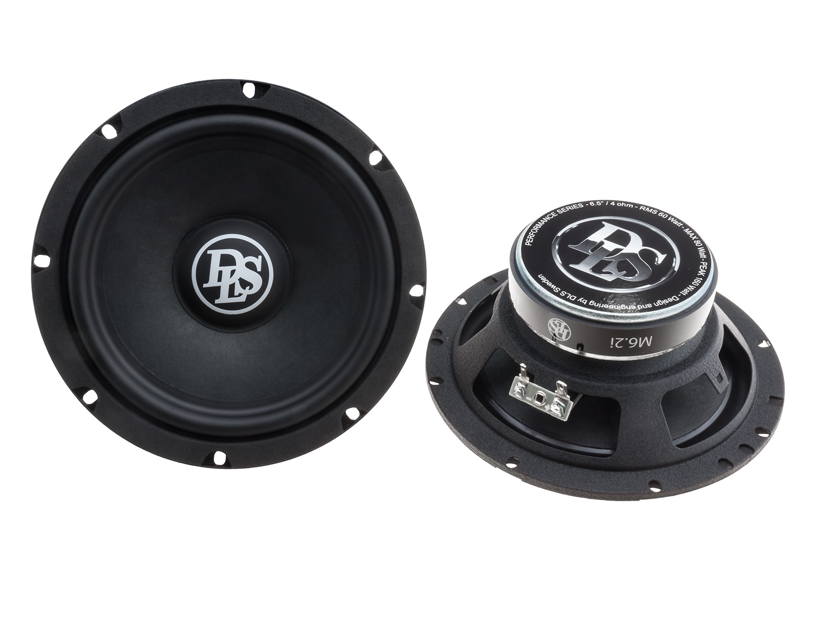 DLS CK-M6.2i 2-vejs komponent bilhøjttalere 16,5 cm