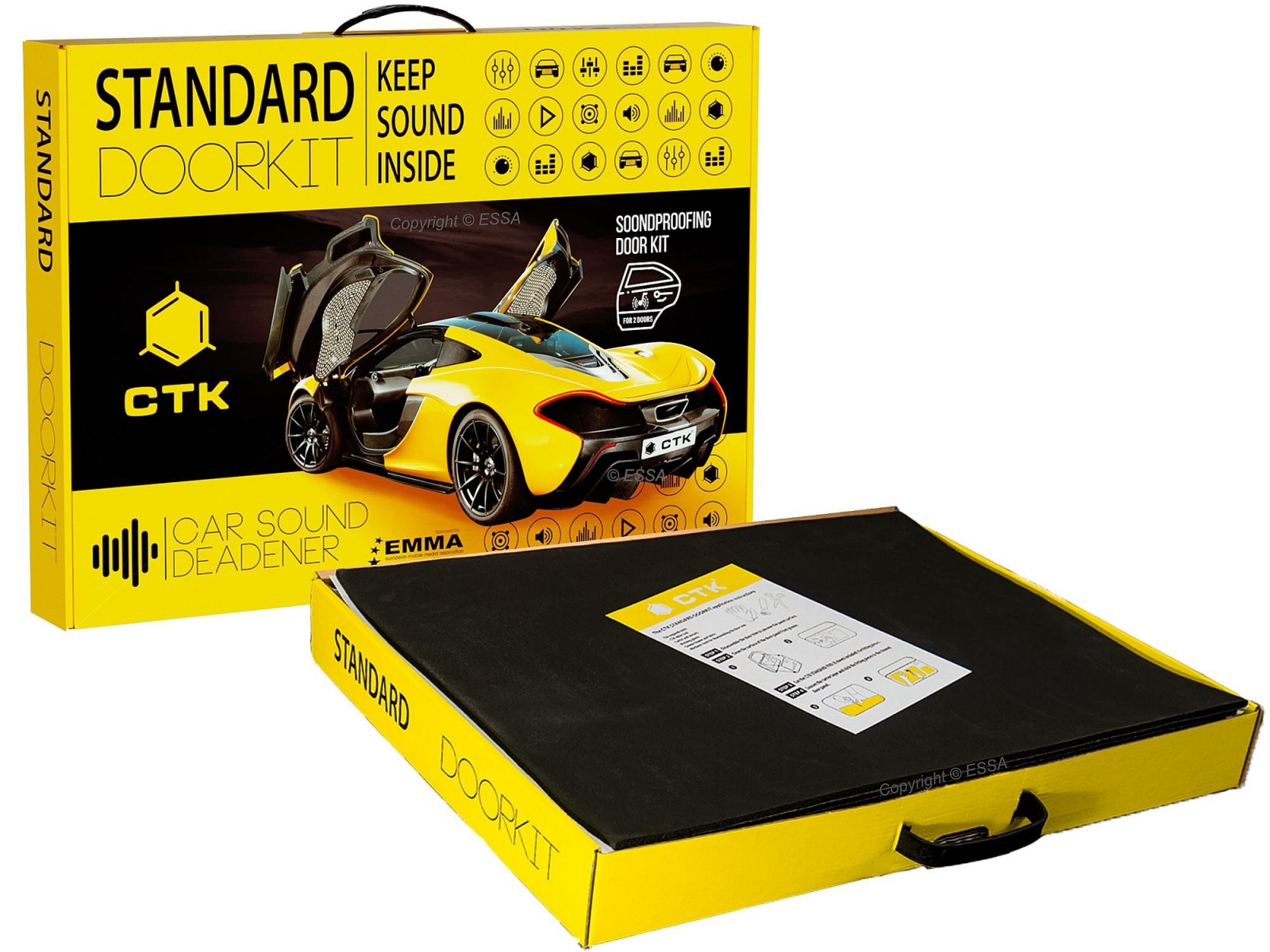 CTK Standard DOORKIT - zestaw do wygłuszenia drzwi