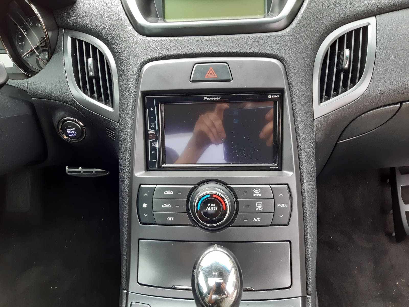 Ramka radiowa 2 DIN Hyundai Genesis Coupé (BK) 2010->