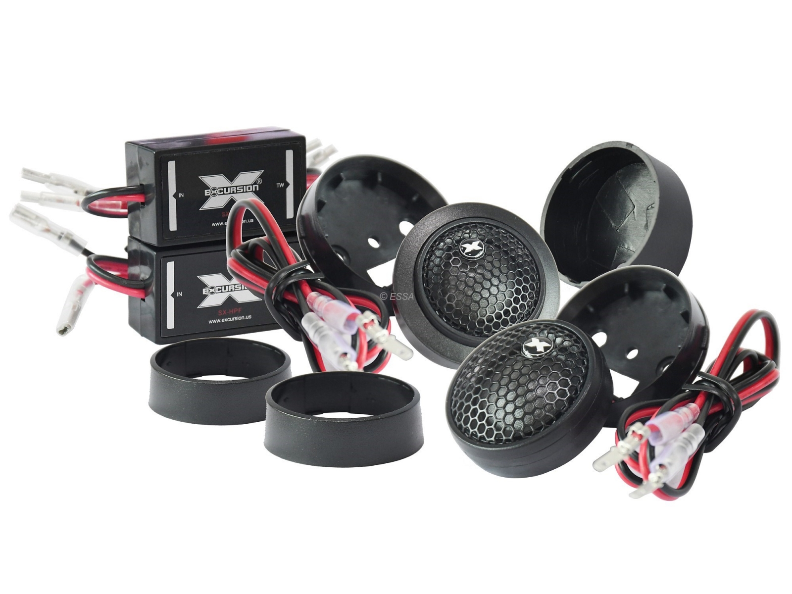 Excursion SX-2S - 20mm výškové reproduktory, filtry