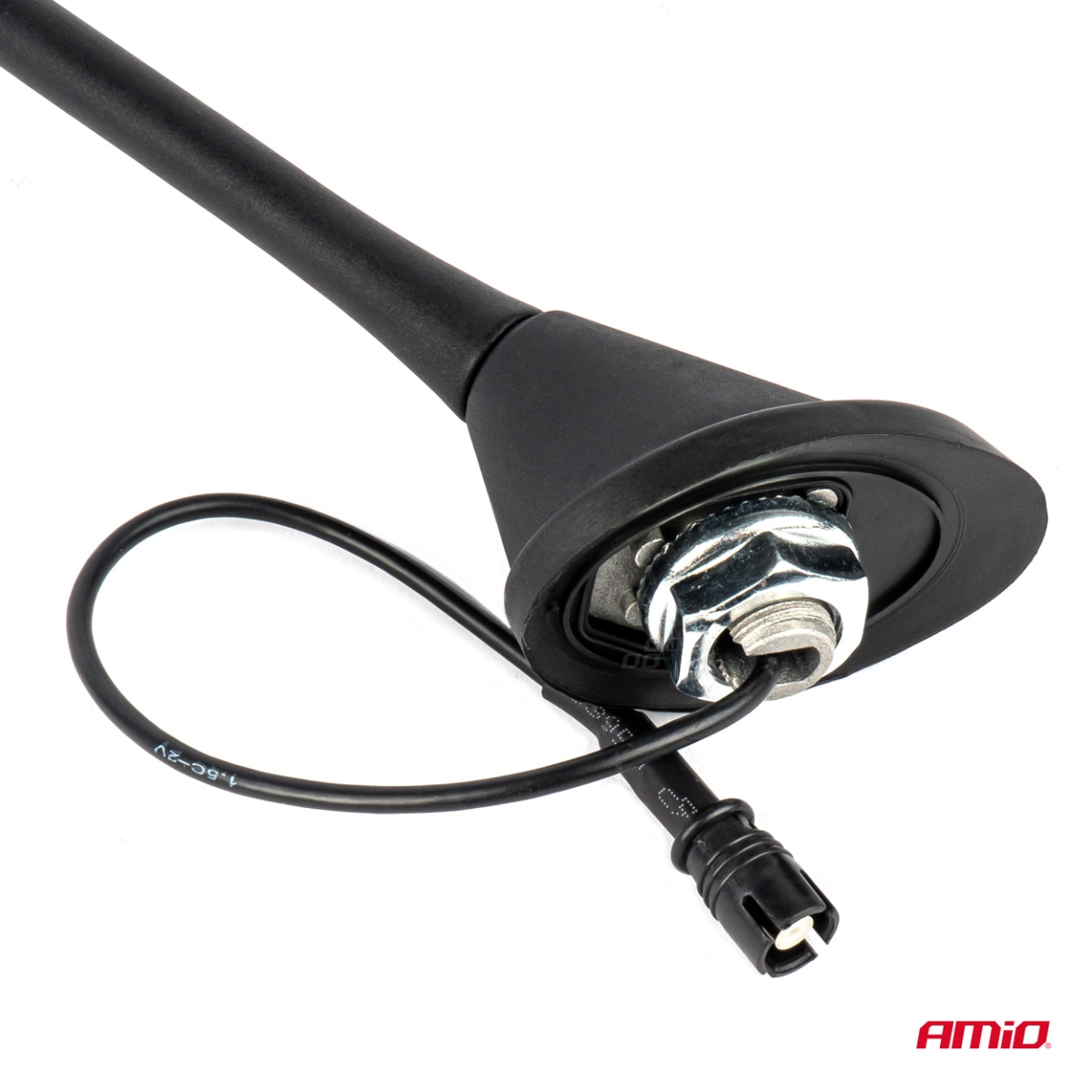 Antena samochodowa uniwersalna bat maszt z wzmacniaczem RAKU-2 ANT11 AMIO-04155