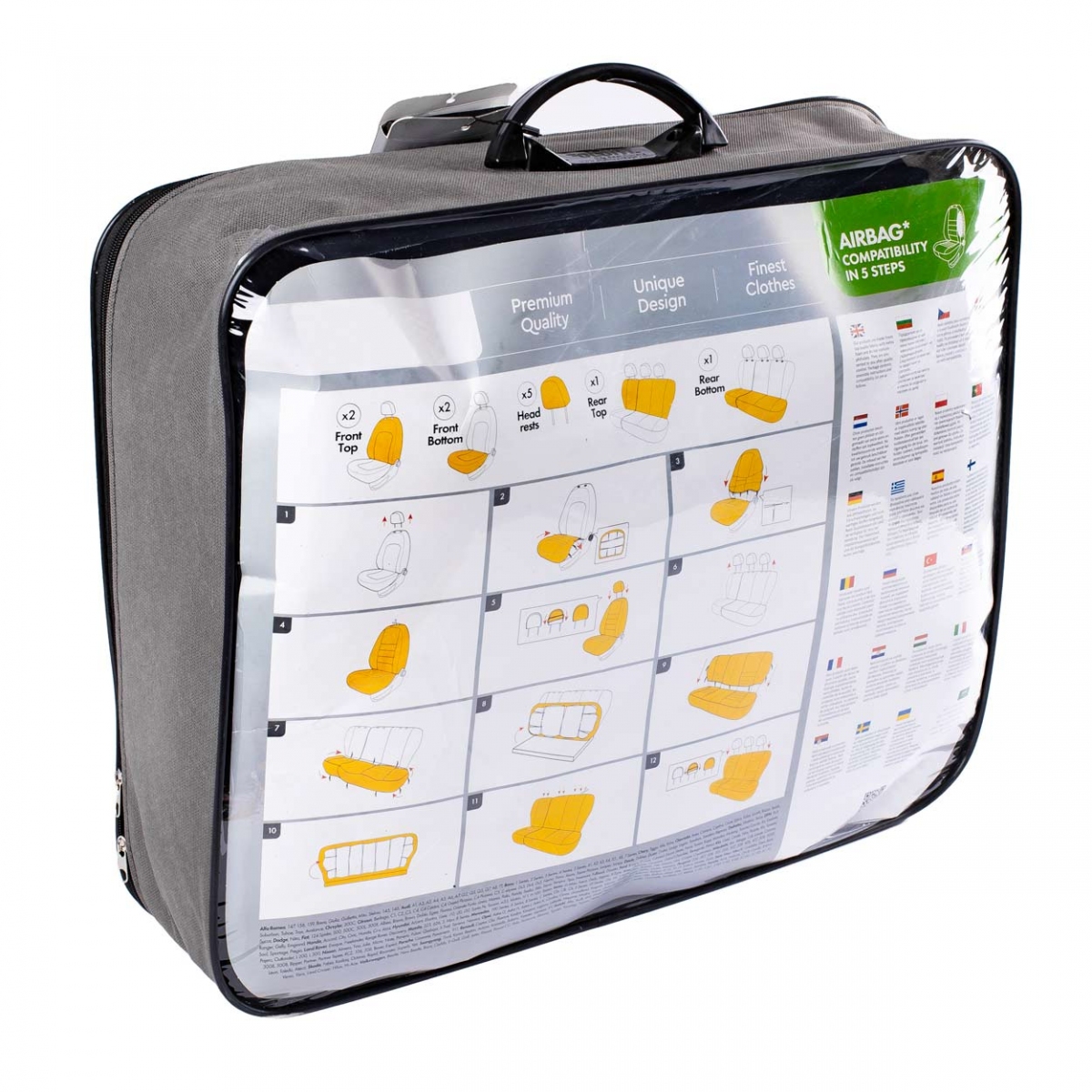 Komplet pokrowców na fotele samochodowe OTOM SPORT PLUS 101