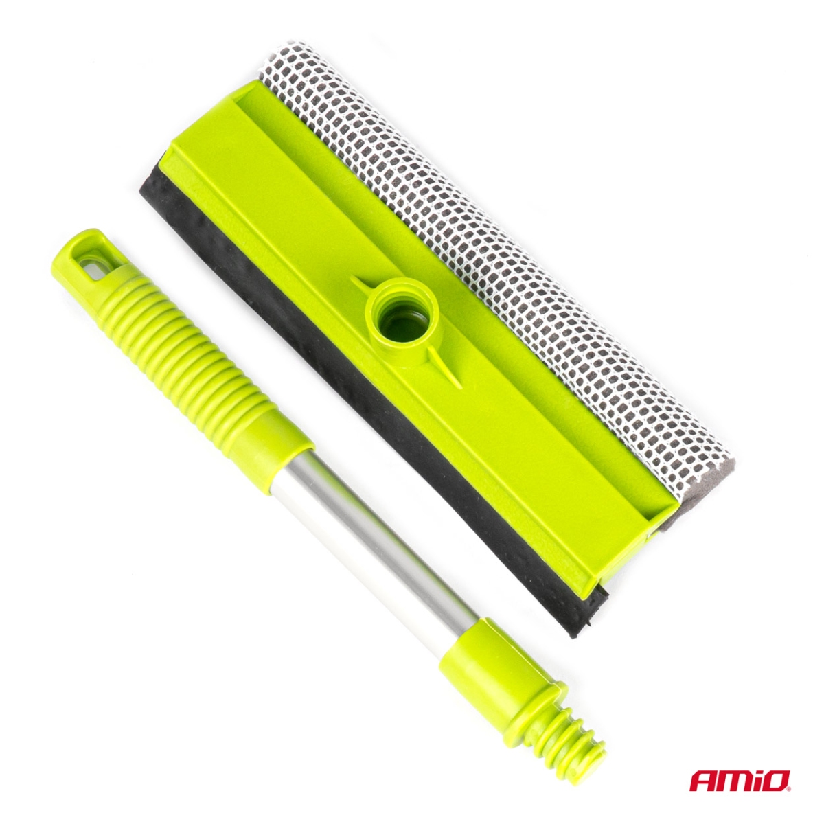 Lavavetri per finestre e specchi + tergivetro in alluminio 26,5 cm AMIO-03850