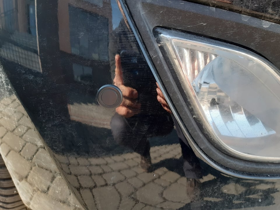 EMG-PS41-F parking sensors - 4-sensor set for the front bumper