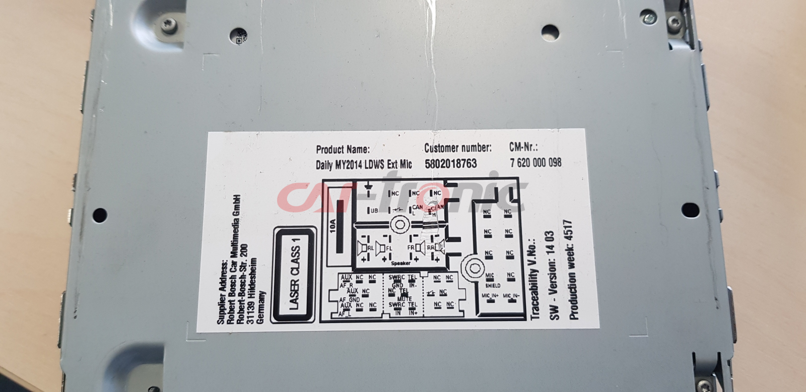 Adapter do sterowania z kierownicy Iveco Daily 2014 - 2019 CTSIV003.2