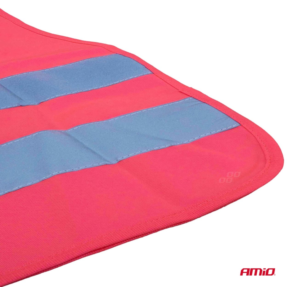 Rosa Dinosaurier-Reflektor-Warnweste für Kinder AMIO-03989