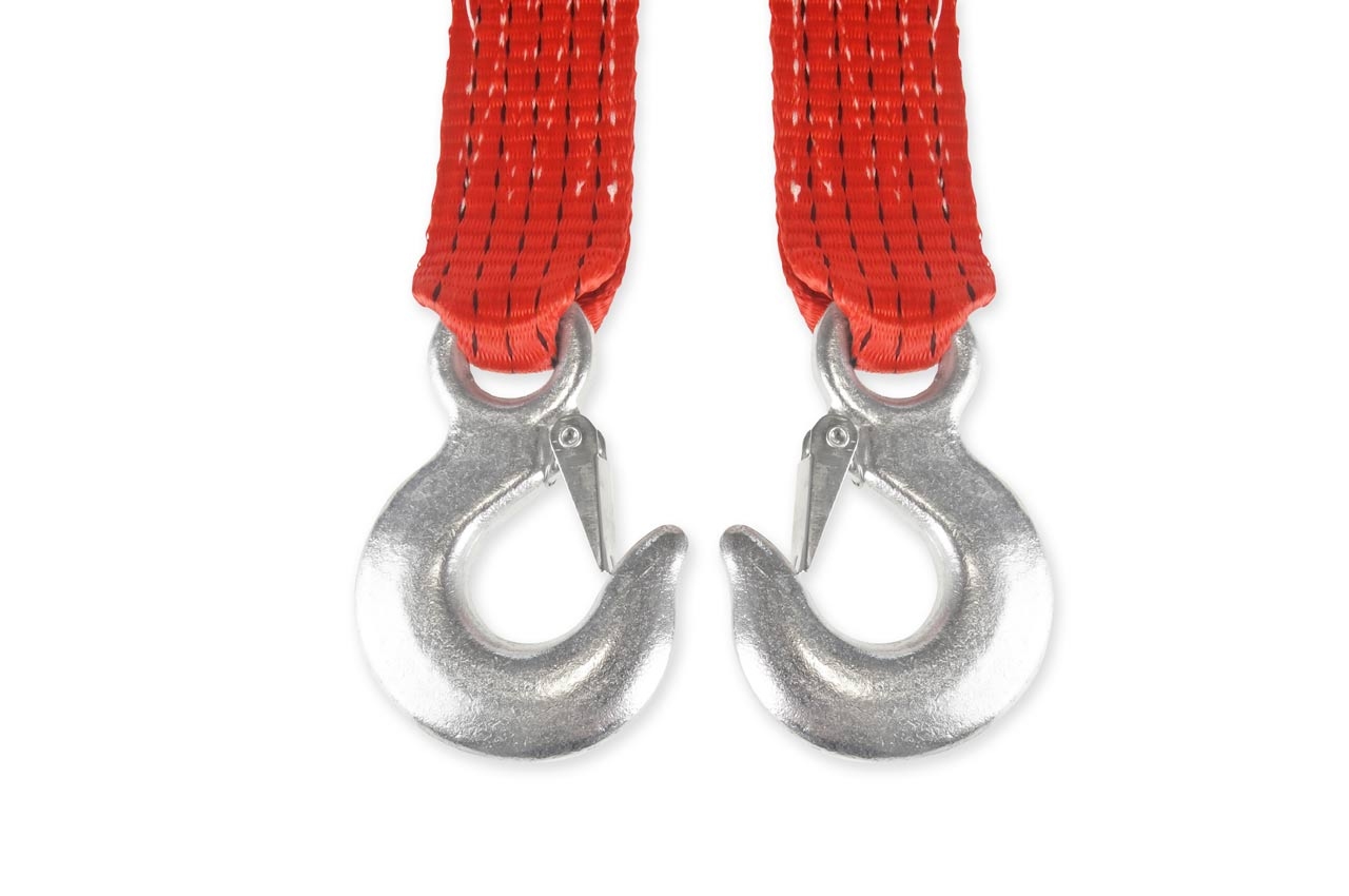 Puksiirköis, puksiirköis, lint, 7500 kg, 50 mm, 5 m, konks + konks, AMIO-02013