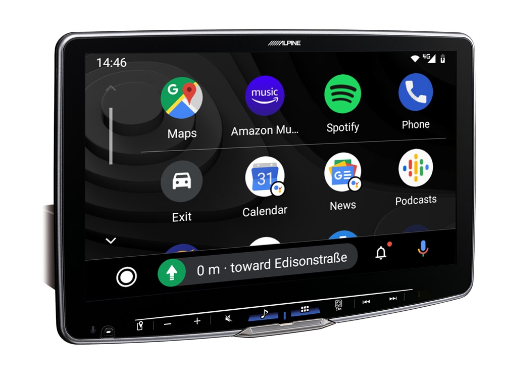 Stacja multimedialna 2 DIN Alpine iLX-F115D. Apple CarPlay i Android Auto