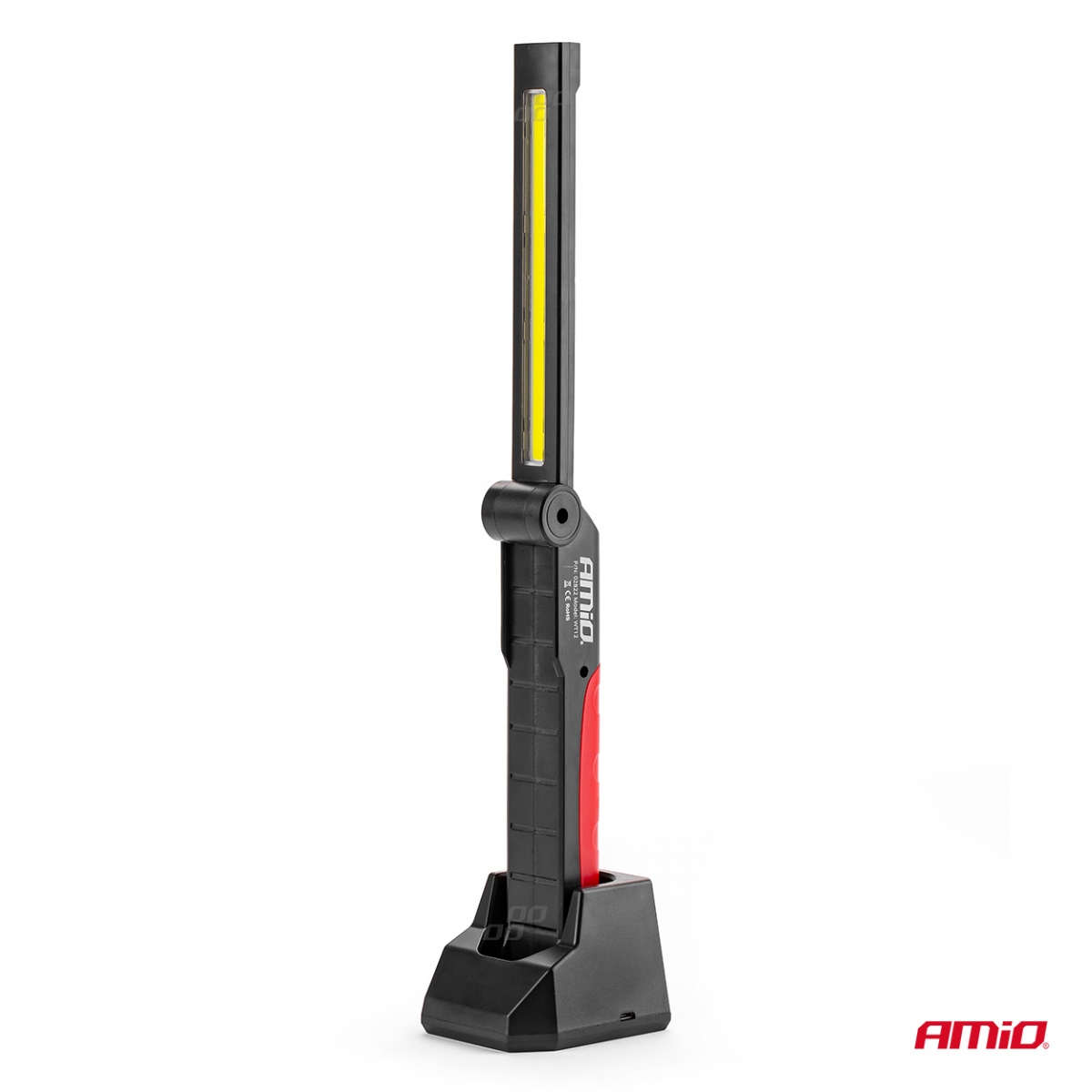 Lampada di ispezione con torcia elettrica e stazione di ricarica WT12 AMIO-02822