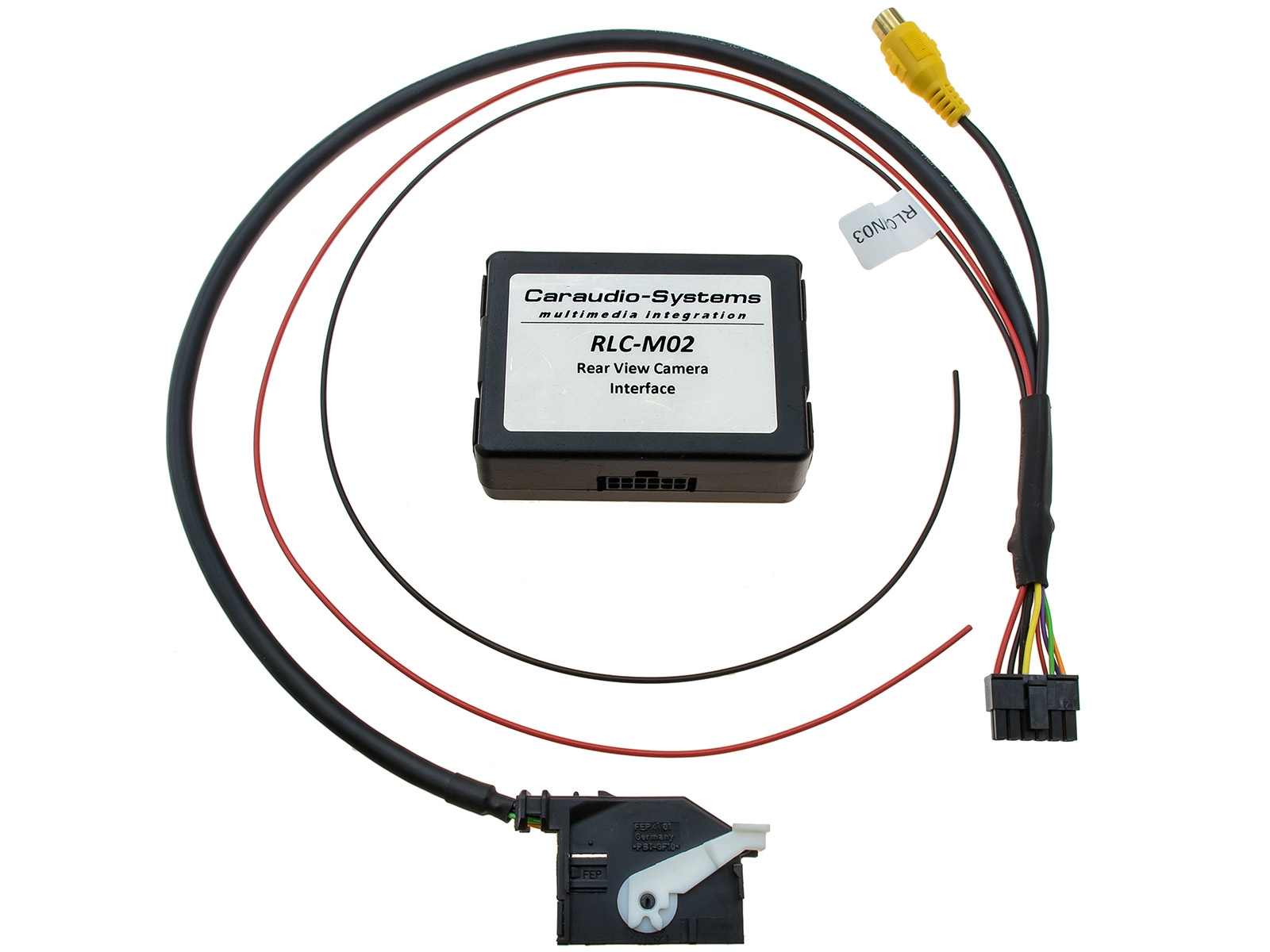 Interface for connecting a rear view camera VW, Skoda, Seat RNS510, Columbus, Trinax