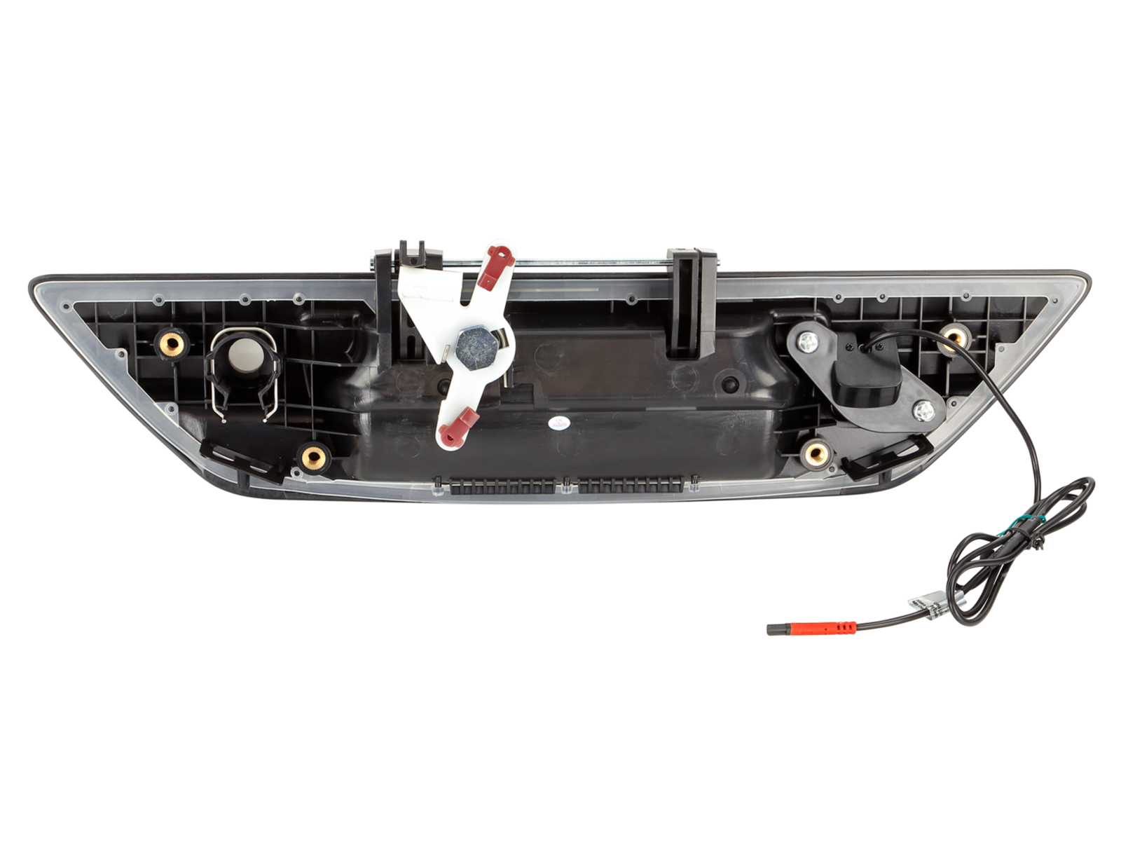 Kamera cofania dedykowana Toyota Hilux 06/2016 - 2020 uchwyt klapy tylnej.