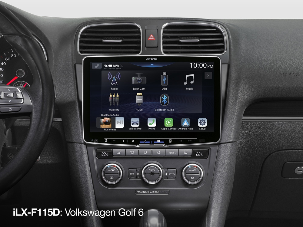 Stacja multimedialna 2 DIN Alpine iLX-F115D. Apple CarPlay i Android Auto