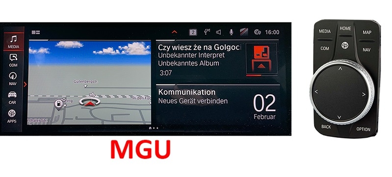 Adapteri BMW MGU:lle, HSD+2 peruutuskameralle